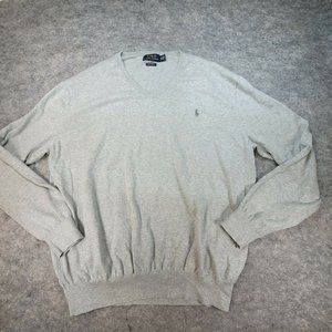 Polo Ralph Lauren Jacket Vneck Sweater XXL Puma